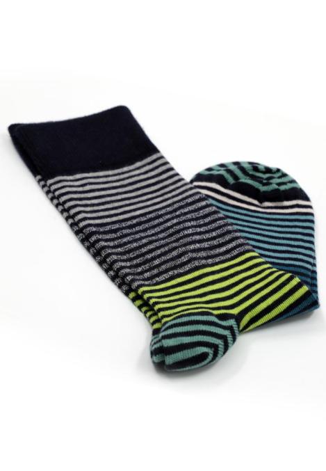 Șosete Bărbătești Organice Fără Cusătură,in dungi ,Engros